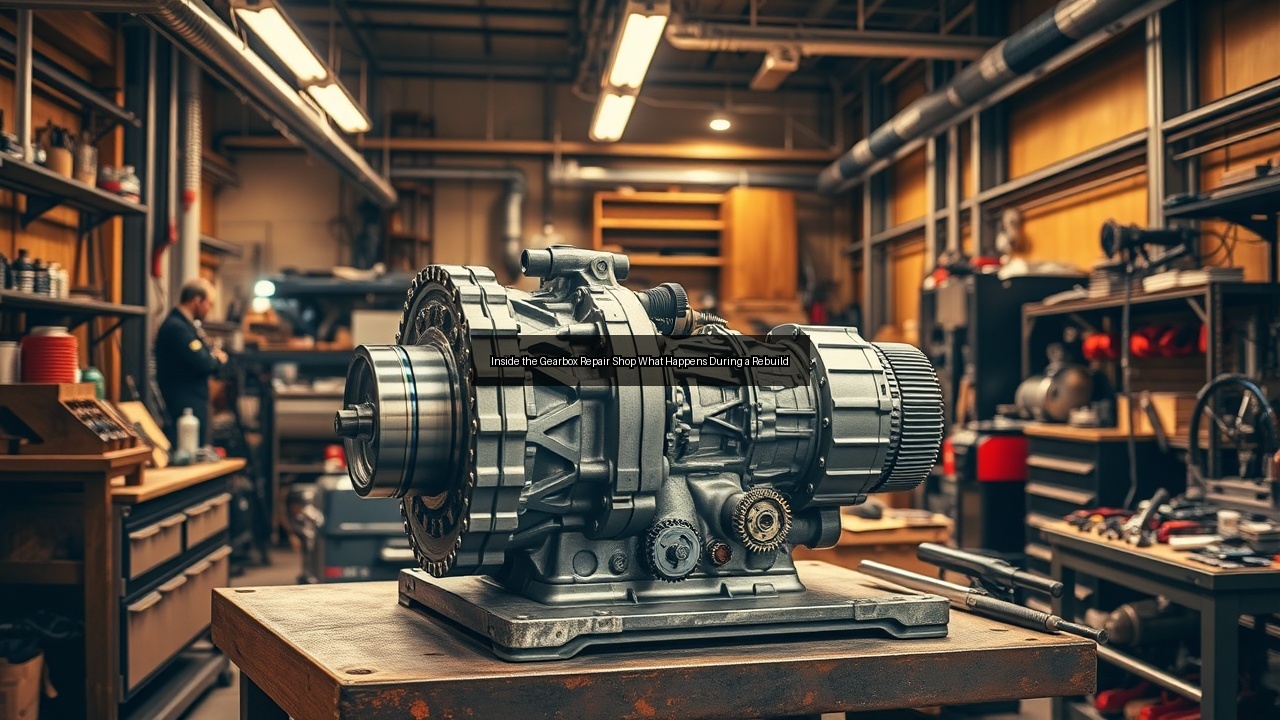 inspection gearbox overhauls gearing gearbox rebuilding repair and maintenance